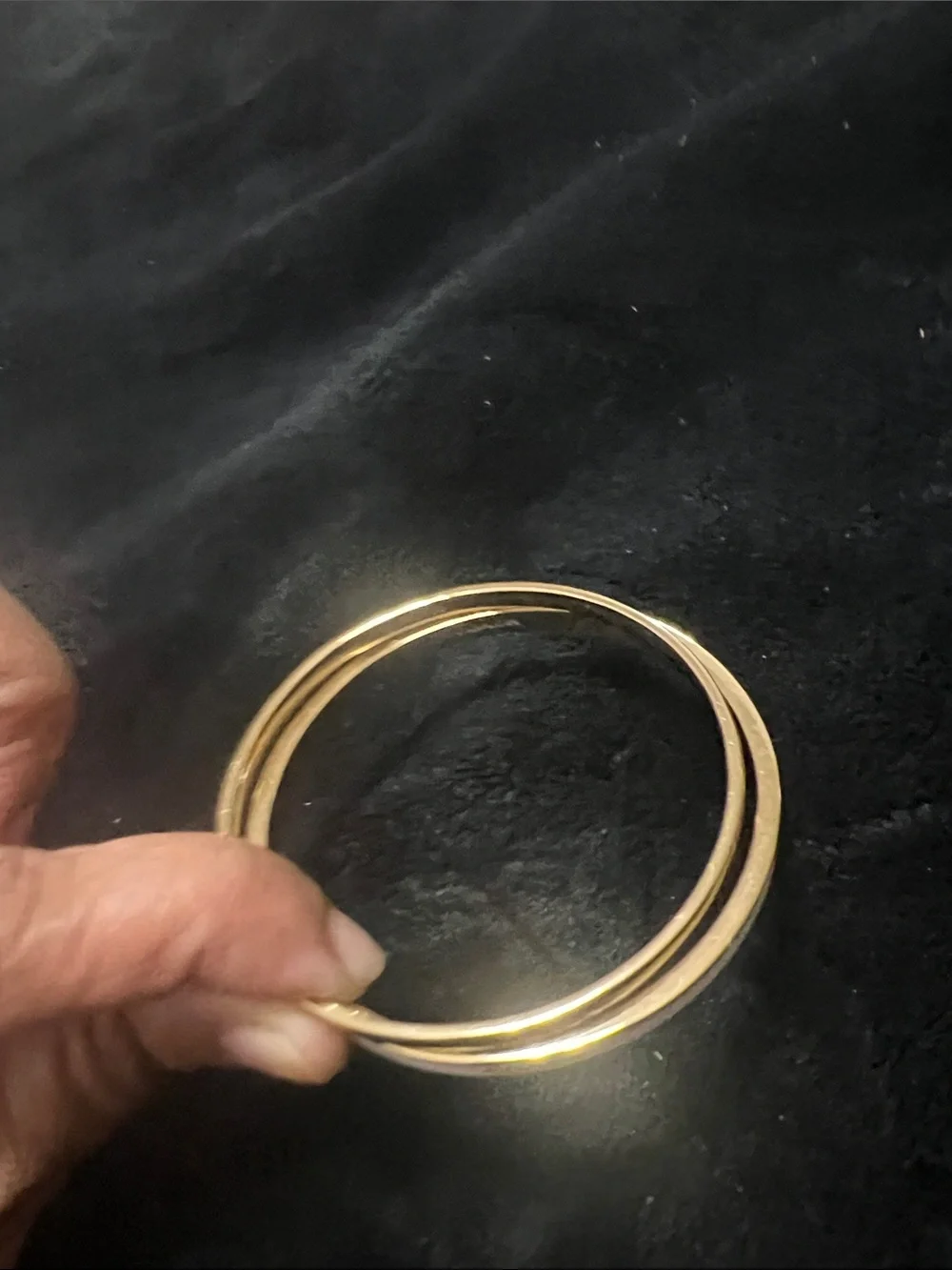 Coach branded bangle